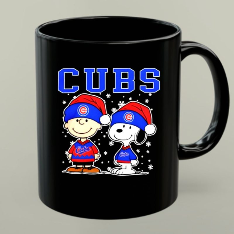 Chicago Cubs Holiday Snoopy Charlie Brown Christmas 1 Mug.jpg