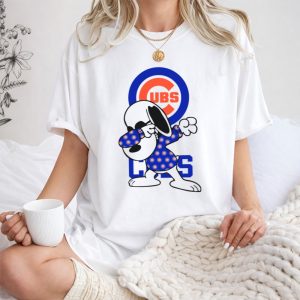 Chicago Cubs Snoopy Dabbing Shirt