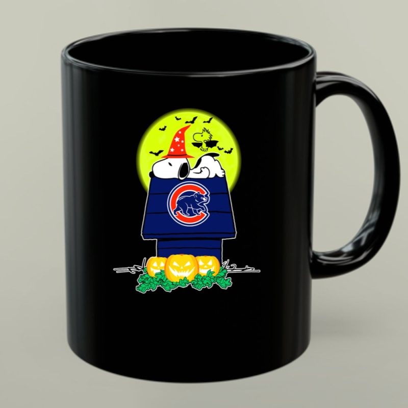 Chicago Cubs Snoopy Halloween Peanuts Jack O Lantern Woodstock 1 Mug.jpg