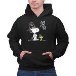 Chicago White Sox Snoopy and Woodstock Pilgrim Hats 2 Hoodie.jpg