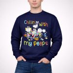 Chillin With May Peeps Snoopy Friends Easter Day 3 Sweatshirt