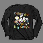 Chillin With May Peeps Snoopy Friends Easter Day 4 Long Sleeves