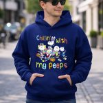 Chillin With May Peeps Snoopy Friends Easter Day 8 Hoodie