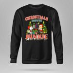 Christmas Movie Junkie Snoopy and Charlie Brown Festive TV Scene 9 Sweatshirt 1.jpg