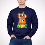 Cincinnati Bengals Snoopy Halloween Pumpkin Football Theme 3 Sweatshirt