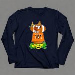 Cincinnati Bengals Snoopy Halloween Pumpkin Football Theme 6 Long Sleeves