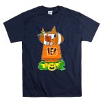 Cincinnati Bengals Snoopy Halloween Pumpkin Football Theme T Shirt 7