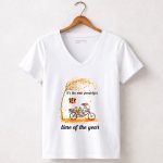 Cincinnati Bengals Snoopy Its The Most Wonderful Time Of The Year Autumn 5 Womens V Neck