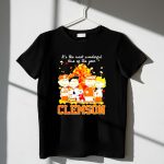 Clemson Tigers Autumn the most beautiful time Snoopy 1 T Shirt.jpg