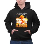 Clemson Tigers Autumn the most beautiful time Snoopy 2 Hoodie.jpg