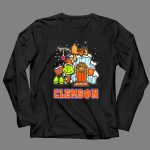 Clemson Tigers Grinch and Snoopy Nuts Welcome Christmas 4 Long Sleeves.jpg