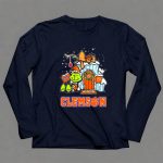 Clemson Tigers Grinch and Snoopy Nuts Welcome Christmas 6 Long Sleeves.jpg