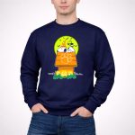 Clemson Tigers Halloween Snoopy Woodstock Moon Pumpkins 3 Sweatshirt.jpg