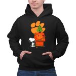 Clemson Tigers Snoopy Christmas Lights Dog House Peanuts Football 2 Hoodie.jpg
