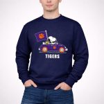 Clemson Tigers Snoopy Driving With Woodstock In Purple Car 3 Sweatshirt.jpg