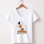 Clemson Tigers Snoopy If you dont like kiss 5 Womens V Neck.jpg