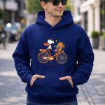 Clemson Tigers Snoopy Woodstock Bicycle Flowers 8 Hoodie.jpg
