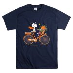 Clemson Tigers Snoopy Woodstock Bicycle Flowers T Shirt 7.jpg