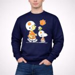 Clemson Tigers Snoopy Woodstock Peanuts Football Character Collaboration 3 Sweatshirt.jpg