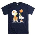 Clemson Tigers Snoopy Woodstock Peanuts Football Character Collaboration T Shirt 7.jpg