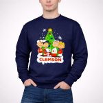 Clemson Tigers Snoopy and the Peanuts Christmas 3 Sweatshirt.jpg