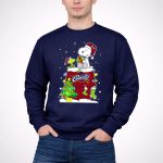 Cleveland Cavaliers Snoopy Christmas Peanuts Basketball Holiday 3 Sweatshirt