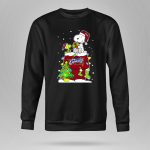 Cleveland Cavaliers Snoopy Christmas Peanuts Basketball Holiday 9 Sweatshirt