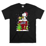Cleveland Cavaliers Snoopy Christmas Peanuts Basketball Holiday T Shirt 6