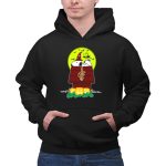 Cleveland Cavaliers Snoopy Halloween Peanuts Moon Pumpkins 2 Hoodie