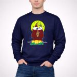 Cleveland Cavaliers Snoopy Halloween Peanuts Moon Pumpkins 3 Sweatshirt