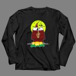 Cleveland Cavaliers Snoopy Halloween Peanuts Moon Pumpkins 4 Long Sleeves