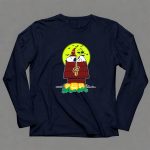 Cleveland Cavaliers Snoopy Halloween Peanuts Moon Pumpkins 6 Long Sleeves