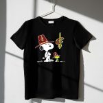 Cleveland Cavaliers Snoopy Woodstock Pilgrim Hats 1 T Shirt