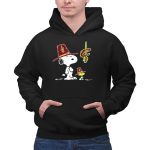 Cleveland Cavaliers Snoopy Woodstock Pilgrim Hats 2 Hoodie