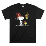Cleveland Cavaliers Snoopy Woodstock Pilgrim Hats T Shirt 6