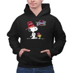 Cleveland Cavaliers Snoopy and Woodstock in Cavaliers Hats 2 Hoodie