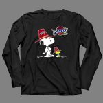 Cleveland Cavaliers Snoopy and Woodstock in Cavaliers Hats 4 Long Sleeves