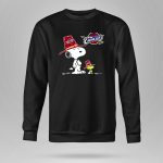 Cleveland Cavaliers Snoopy and Woodstock in Cavaliers Hats 9 Hoodie