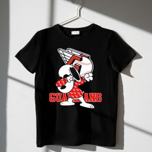 Cleveland Guardians Snoopy Dabbing Baseball 1 T Shirt.jpg