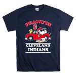 Cleveland Guardians x Peanuts Snoopy and Woodstock car T Shirt 7.jpg