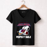 Colorado Avalanche Snoopy Perfect Smile The Peanuts 7 Womens V Neck.jpg