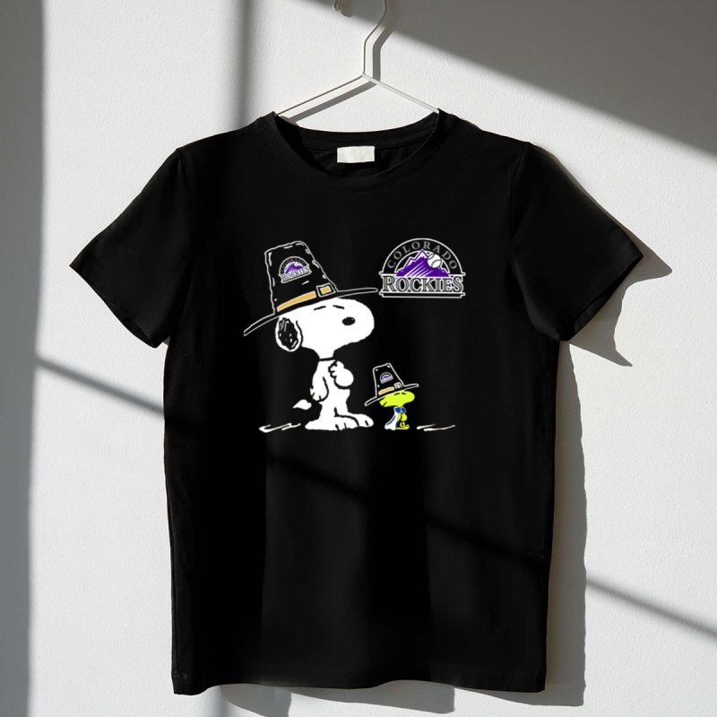 Colorado Rockies Snoopy Woodstock Pilgrim Hat 1 T Shirt.jpg
