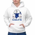 Colts Charlie Brown And Snoopy Indianapolis 2 Hoodie