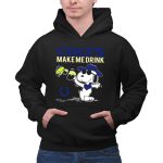 Colts Make Me Drink Snoopy Indianapolis Colts Fans Peanuts Football Horsehoe T Shirt T Shirt 2