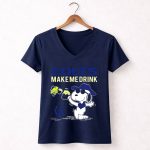 Colts Make Me Drink Snoopy Indianapolis Colts Fans Peanuts Football Horsehoe T Shirt T Shirt 5