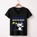 Colts Make Me Drink Snoopy Indianapolis Colts Fans Peanuts Football Horsehoe T Shirt T Shirt 51