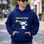Colts Make Me Drink Snoopy Indianapolis Colts Fans Peanuts Football Horsehoe T Shirt T Shirt 8