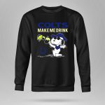 Colts Make Me Drink Snoopy Indianapolis Colts Fans Peanuts Football Horsehoe T Shirt T Shirt 9