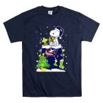 Columbus Blue Jackets Christmas Snoopy and Woodstock Fans Hockey T Shirt 7.jpg