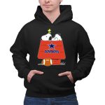 Cowboys Snoopy Woodstock Football Dallas Star House 2 Hoodie